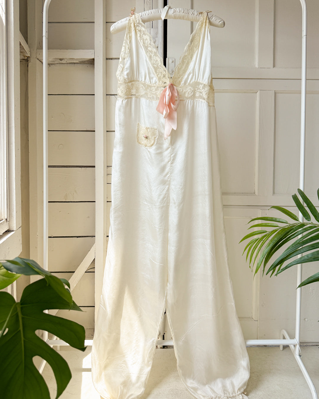 Antique Silk Jumpsuit | S