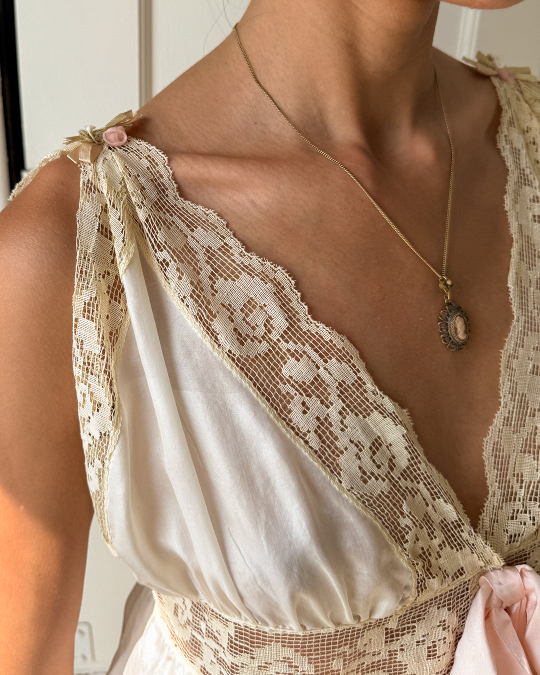 Antique Silk Jumpsuit | S