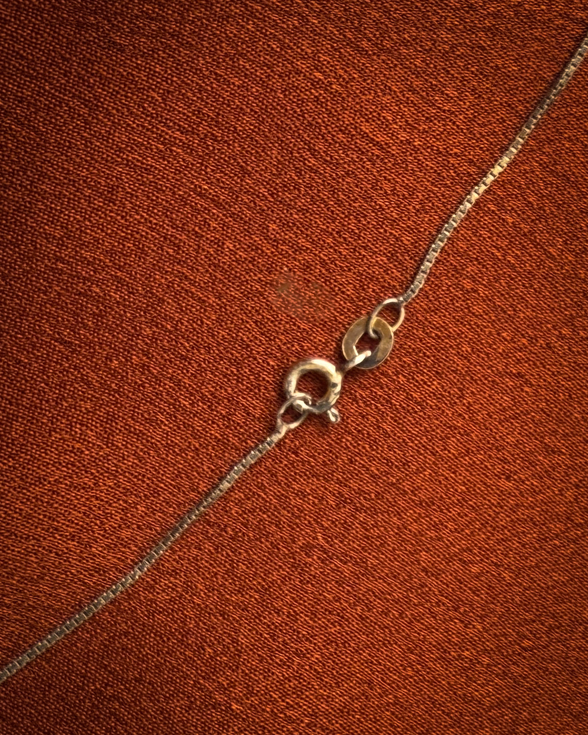 Antique Silver Cameo Pendant Necklace