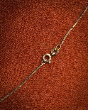 Antique Silver Cameo Pendant Necklace