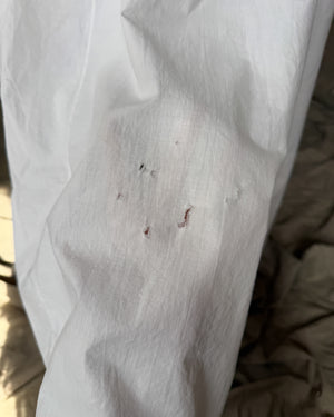 Antique White Cotton Nightgown | M-L