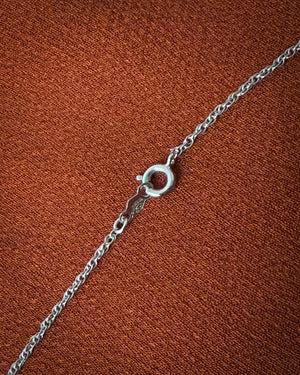 Antique 14K Gold & Diamond Cameo Necklace