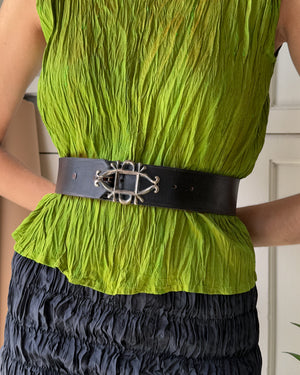 60s Tom Begay Sterling Belt Set