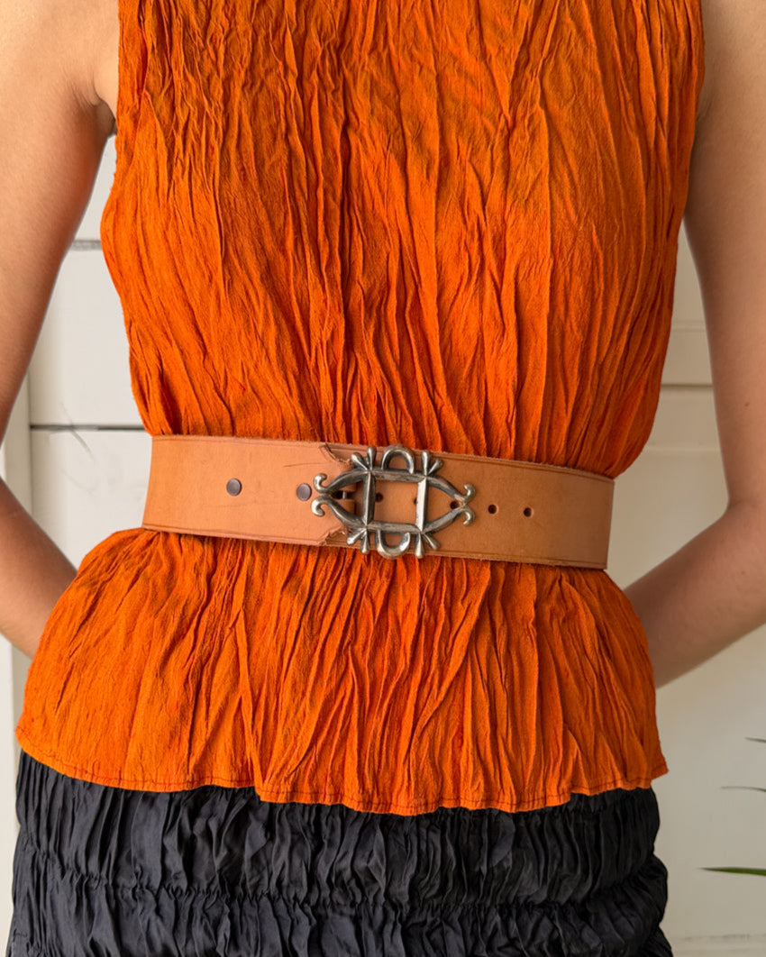 60s Tom Begay Sterling Belt Set