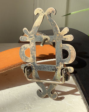 60s Tom Begay Sterling Belt Set