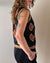 60s Valentina Beaded Wool Vest | M