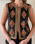 60s Valentina Beaded Wool Vest | M