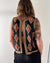 60s Valentina Beaded Wool Vest | M