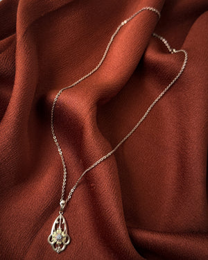 10K Gold & Diamond Necklace