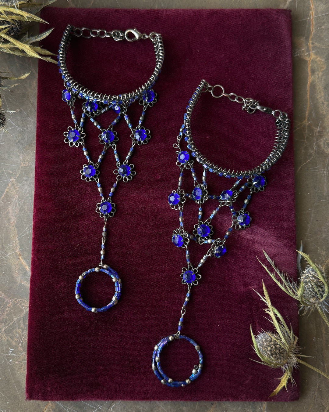 Beaded Gauntlet Bracelets