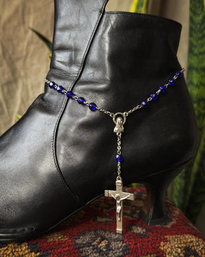 Beaded Rosary Anklet