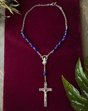 Beaded Rosary Anklet