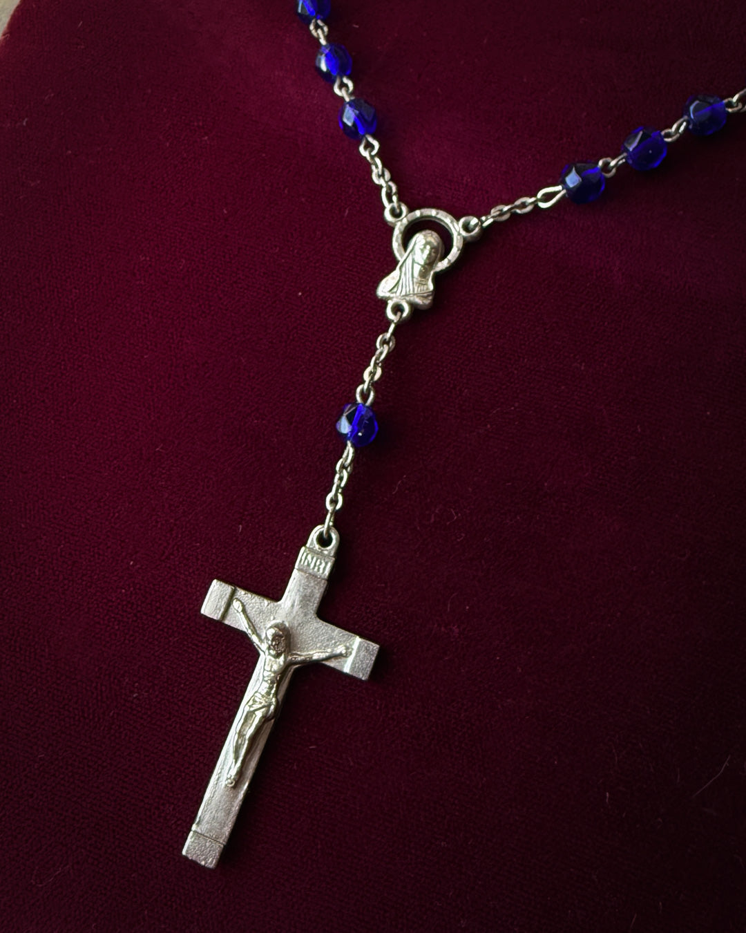 Beaded Rosary Anklet