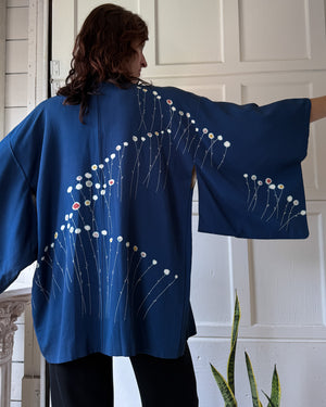 Silk Wildflower Haori Kimono