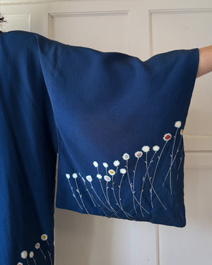 Silk Wildflower Haori Kimono