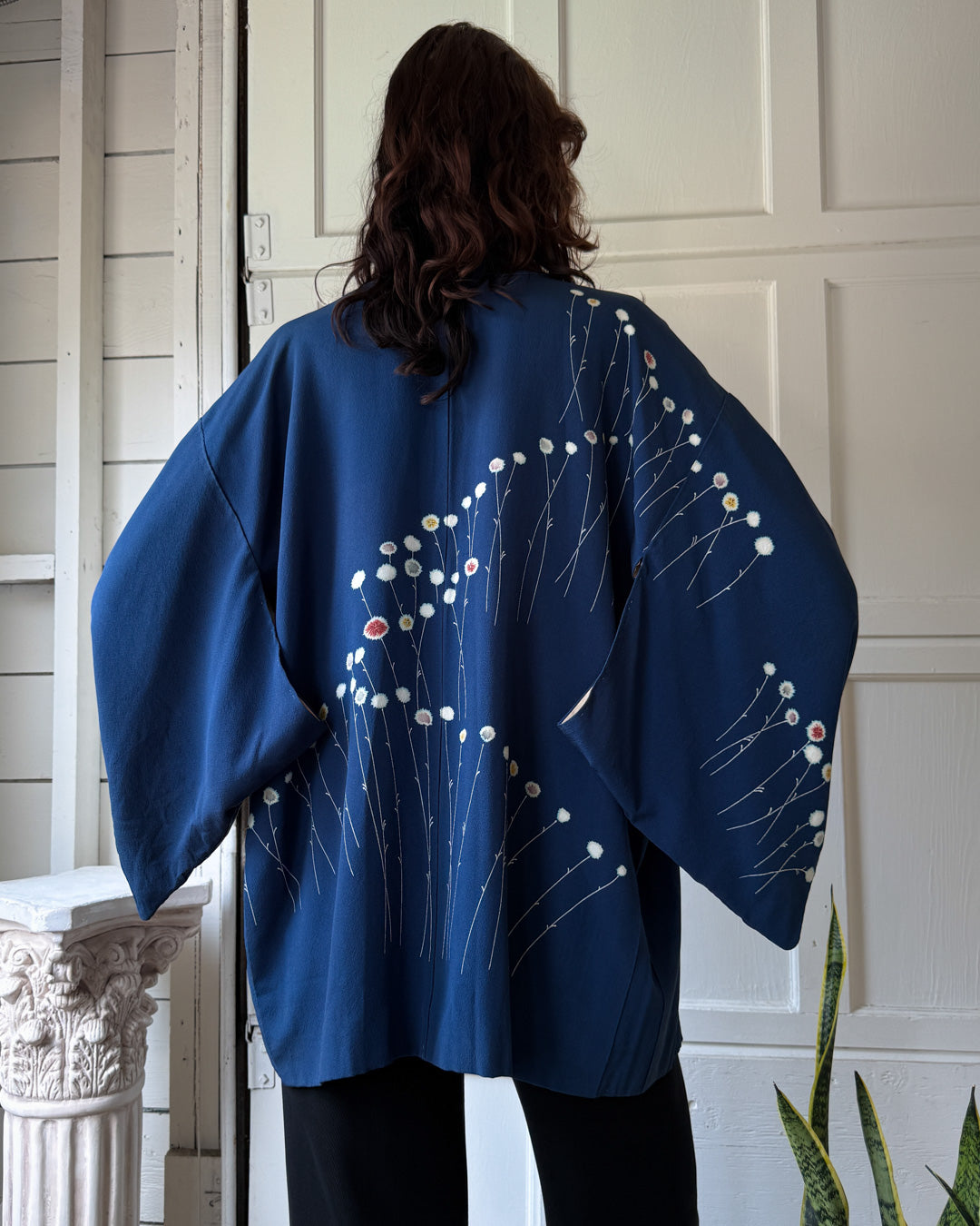 Silk Wildflower Haori Kimono