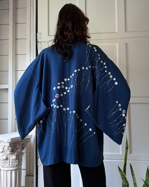 Silk Wildflower Haori Kimono