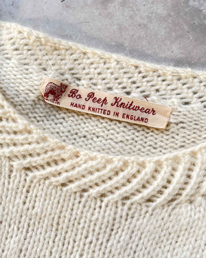80s Hand Knit Cherubs Mohair Sweater