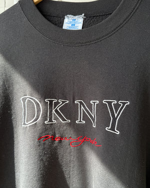 90s DKNY New York Sweatshirt | XL