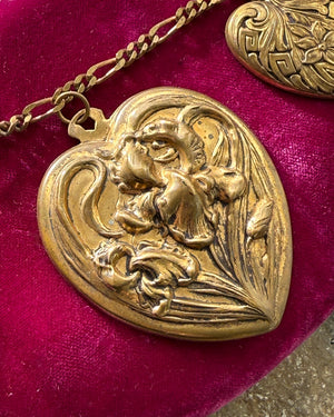 90s Brass Charm Bracelet