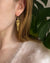 Brass Female Form Earrings