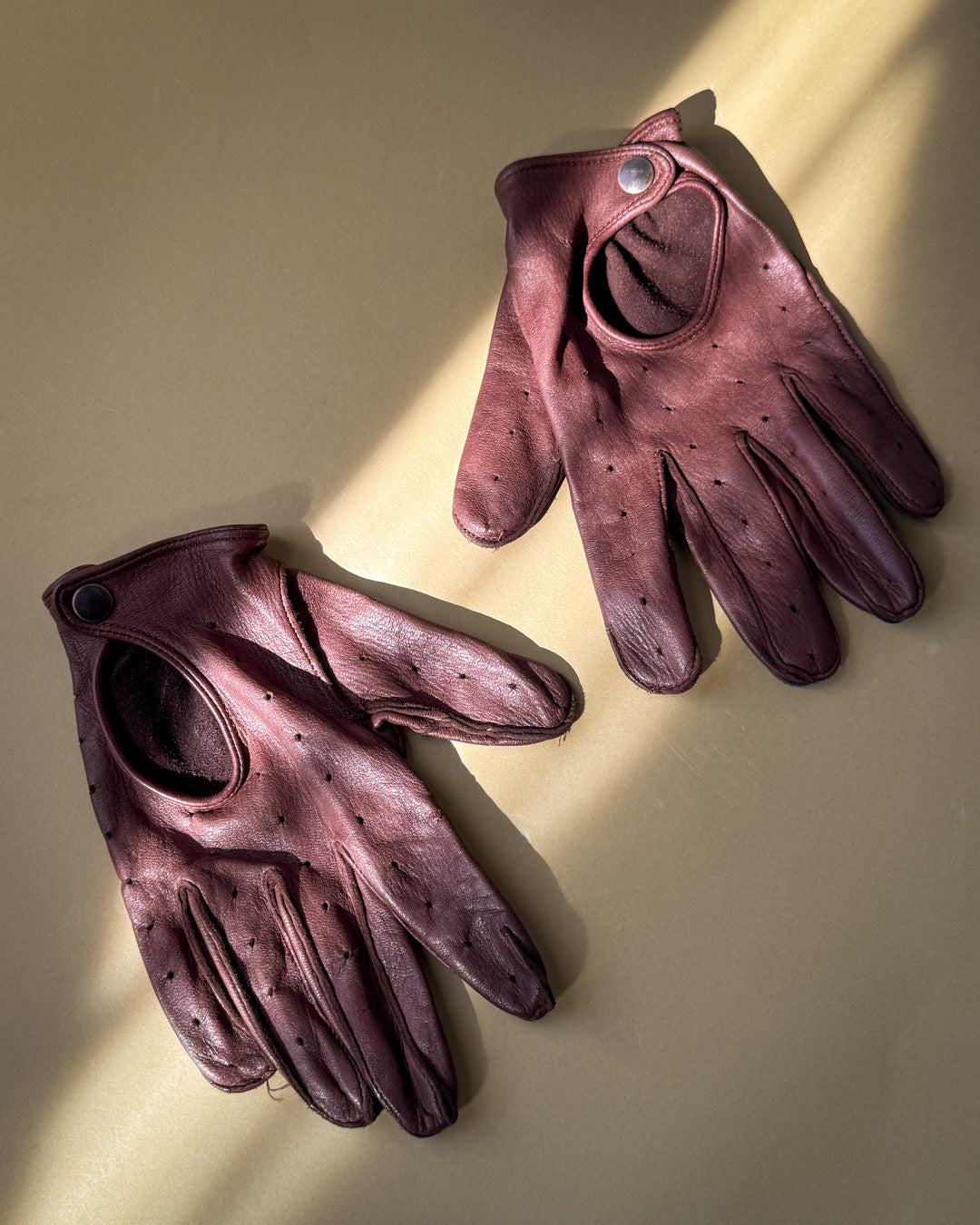 90s Deerskin Driving Gloves