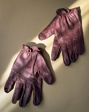 90s Deerskin Driving Gloves