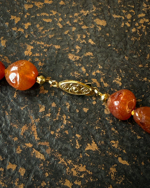 Carnelian Beaded Necklace