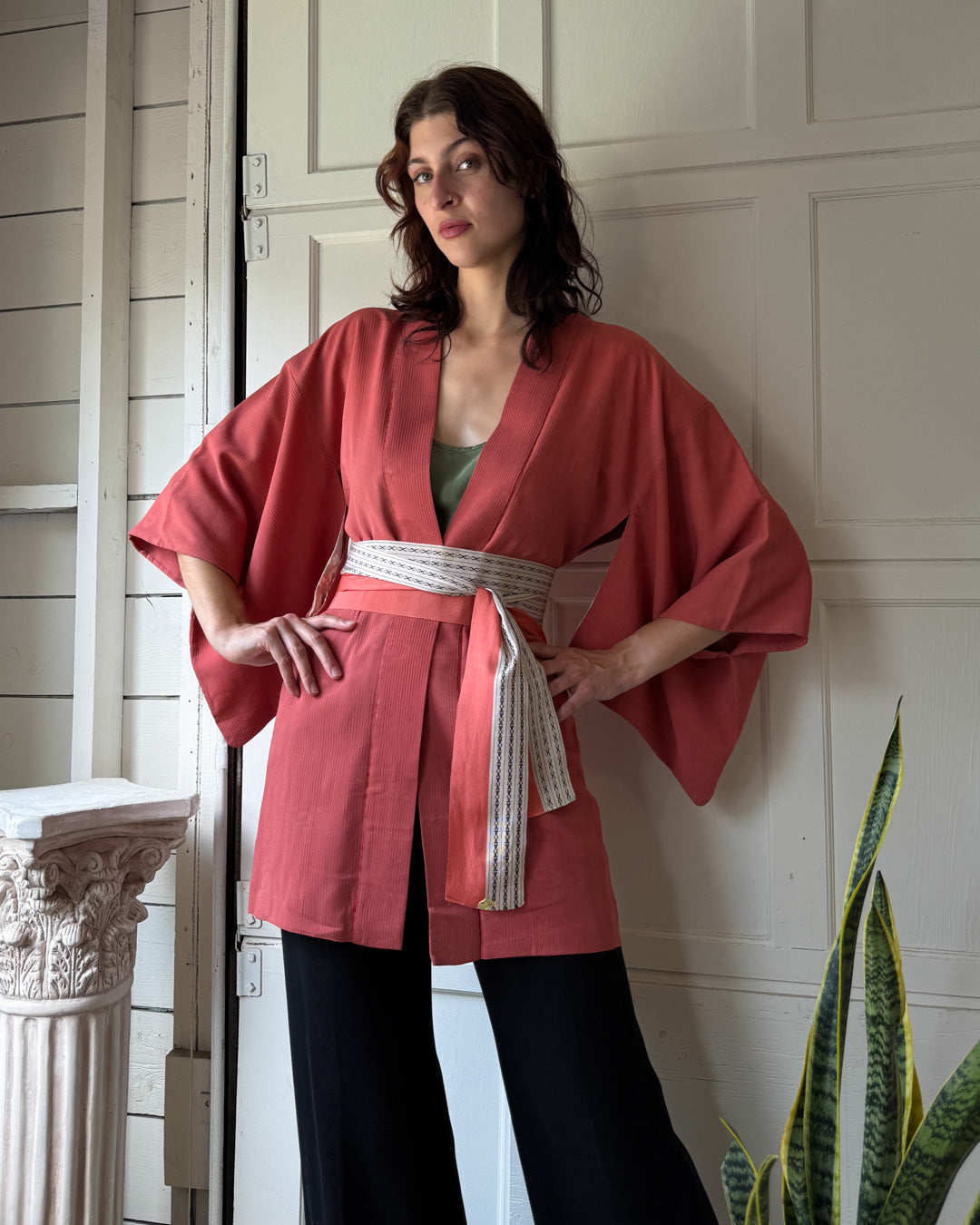 Vintage Silk Haori Kimono