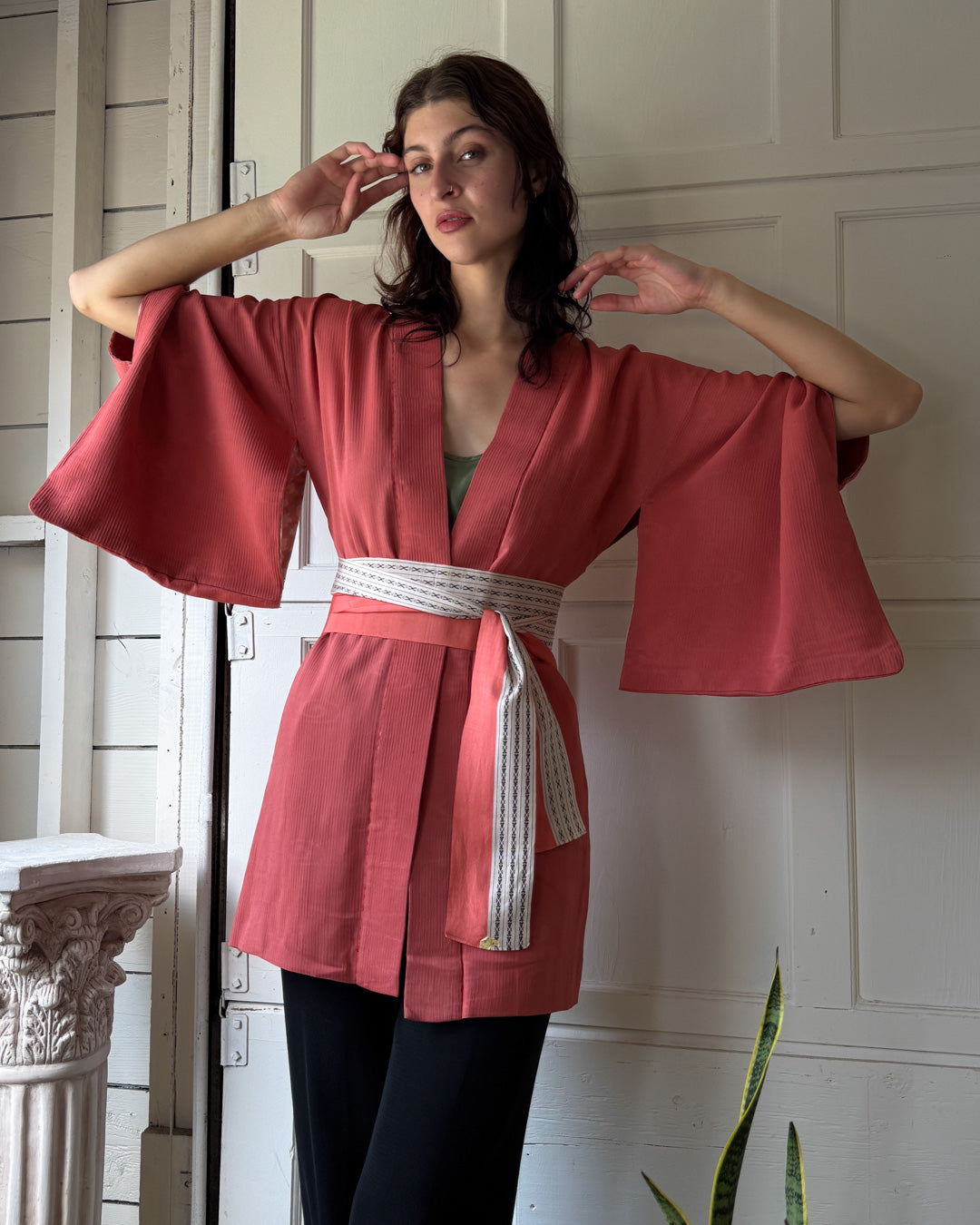 Vintage Silk Haori Kimono