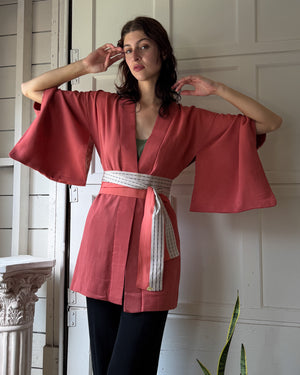 Vintage Silk Haori Kimono