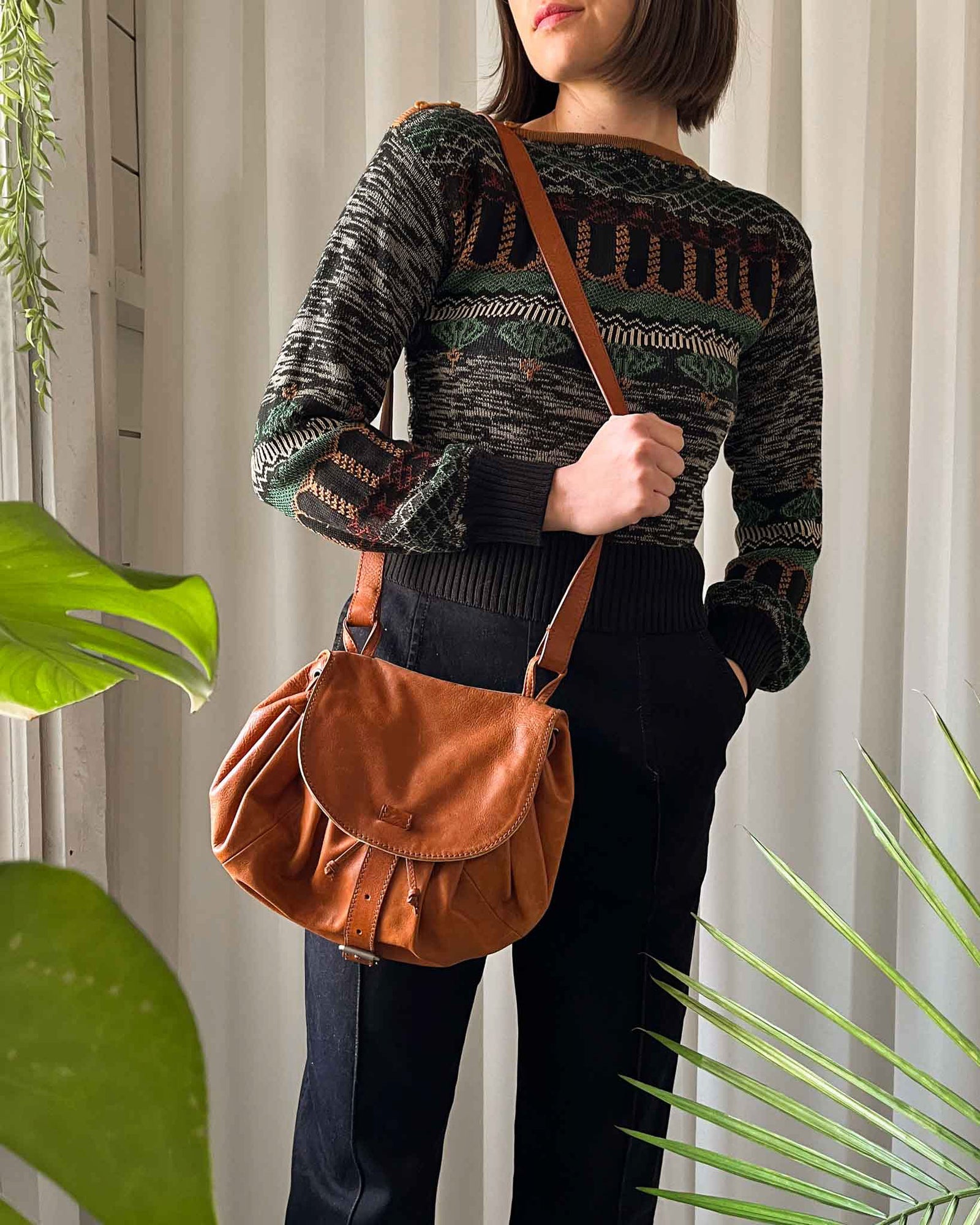 Dries Van Noten Leather Bag