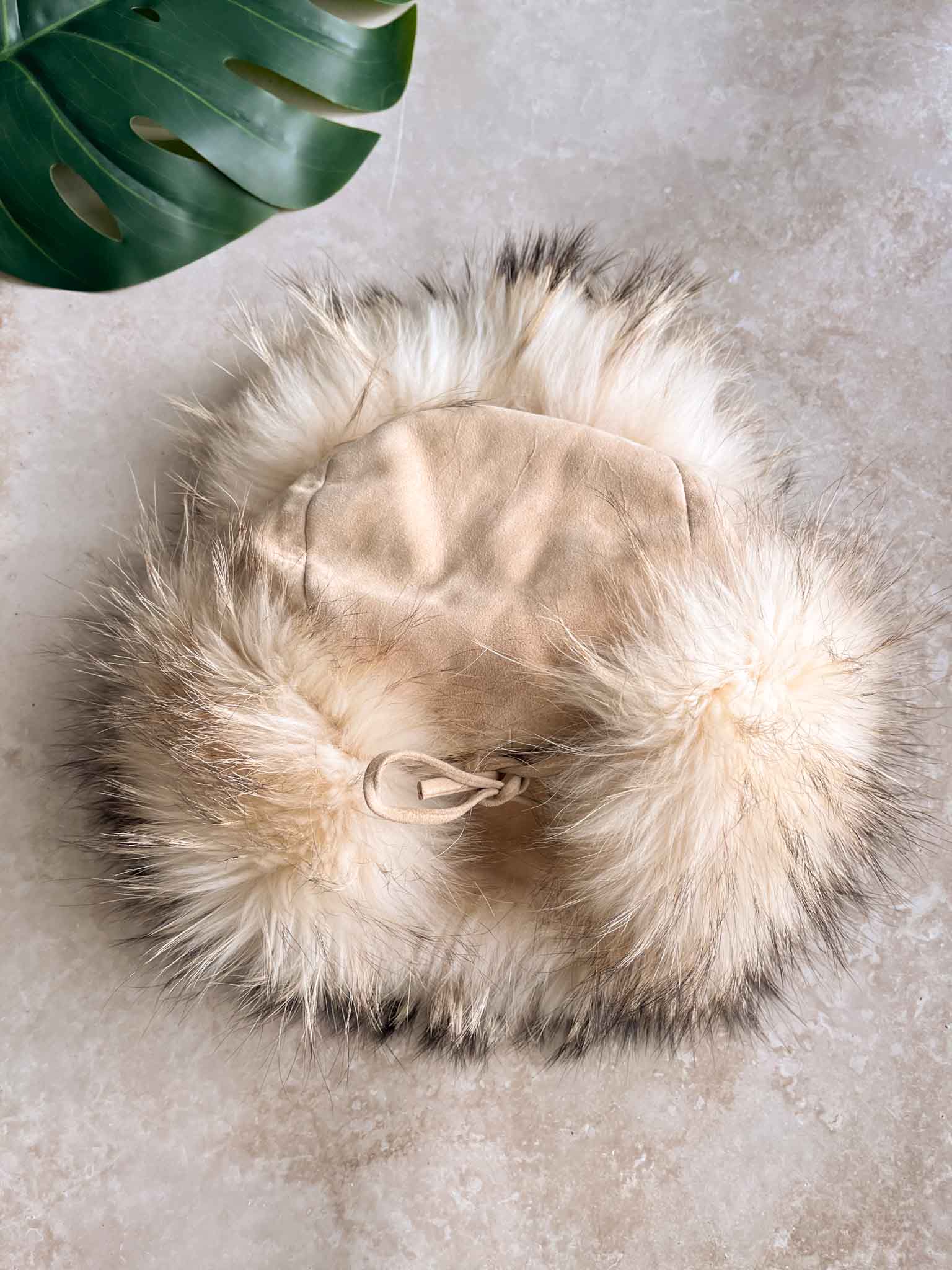Fluffy Coyote Fur Hat