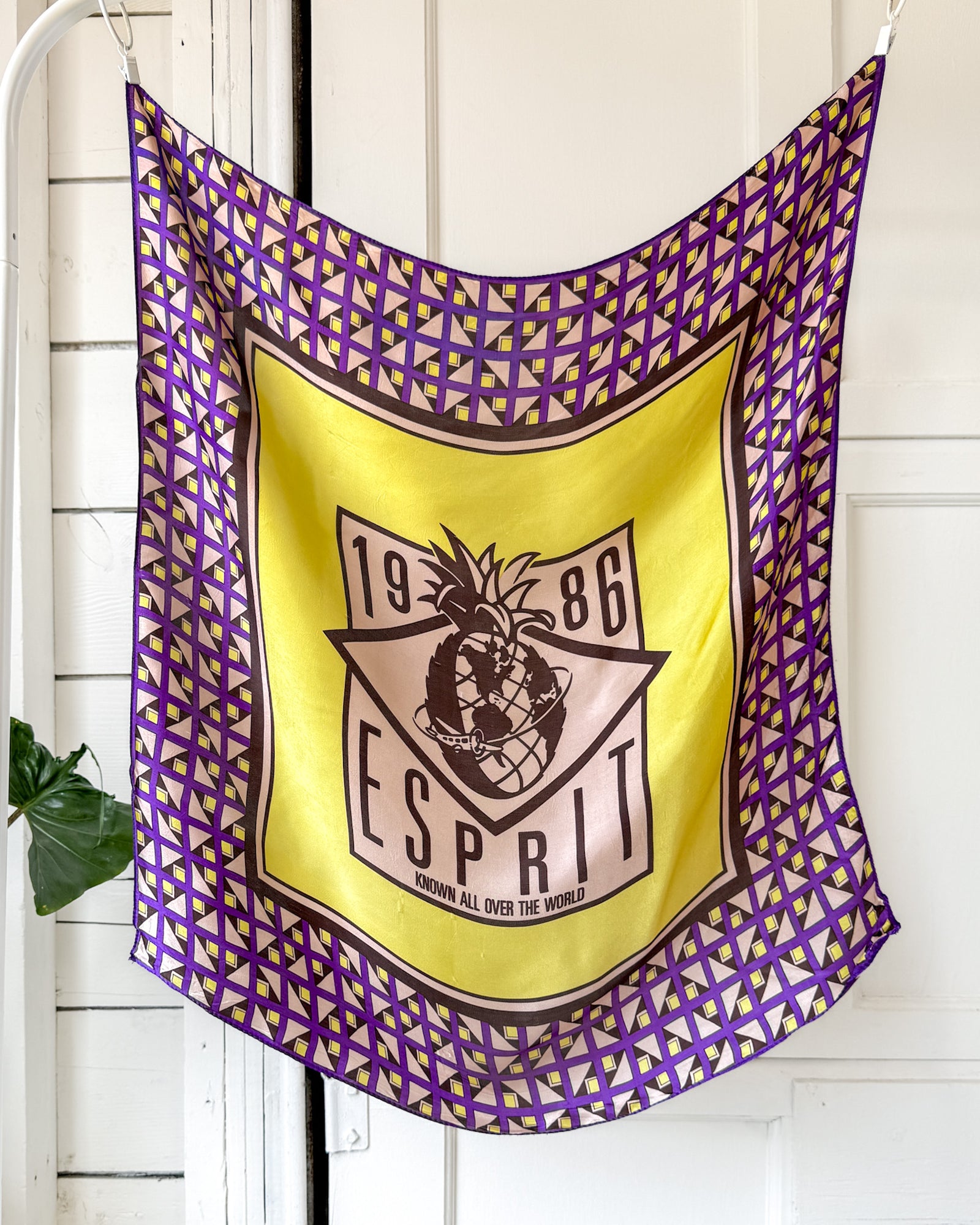80s Esprit Silk Scarf