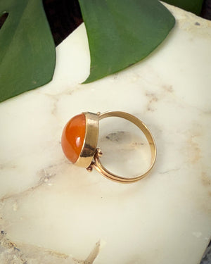 10K Gold & Fire Quartz Ring