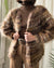 60s Shaggy Mohair Cardigan Sweater