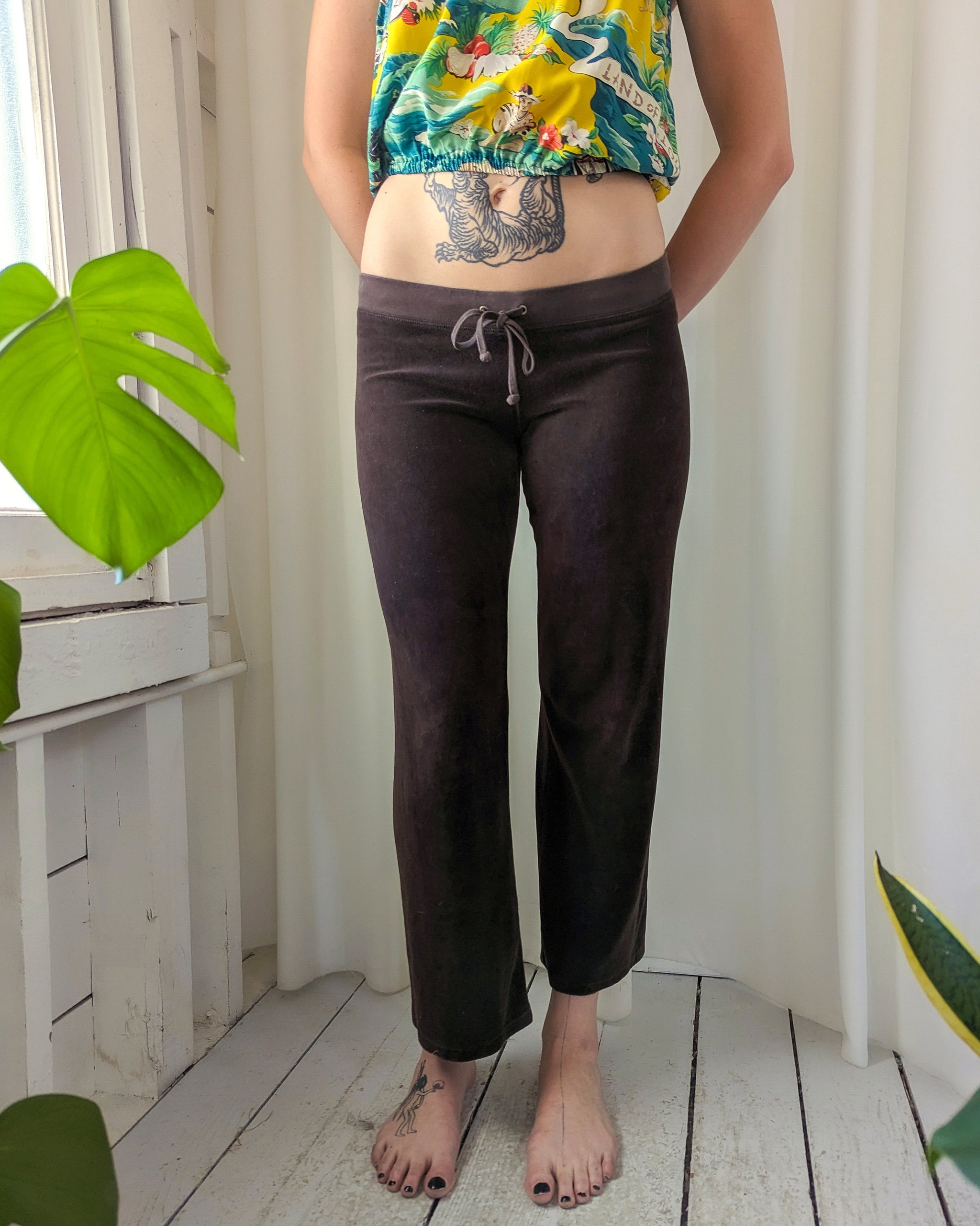 Y2K Juicy Couture Velour Track Pants - Lucky Vintage