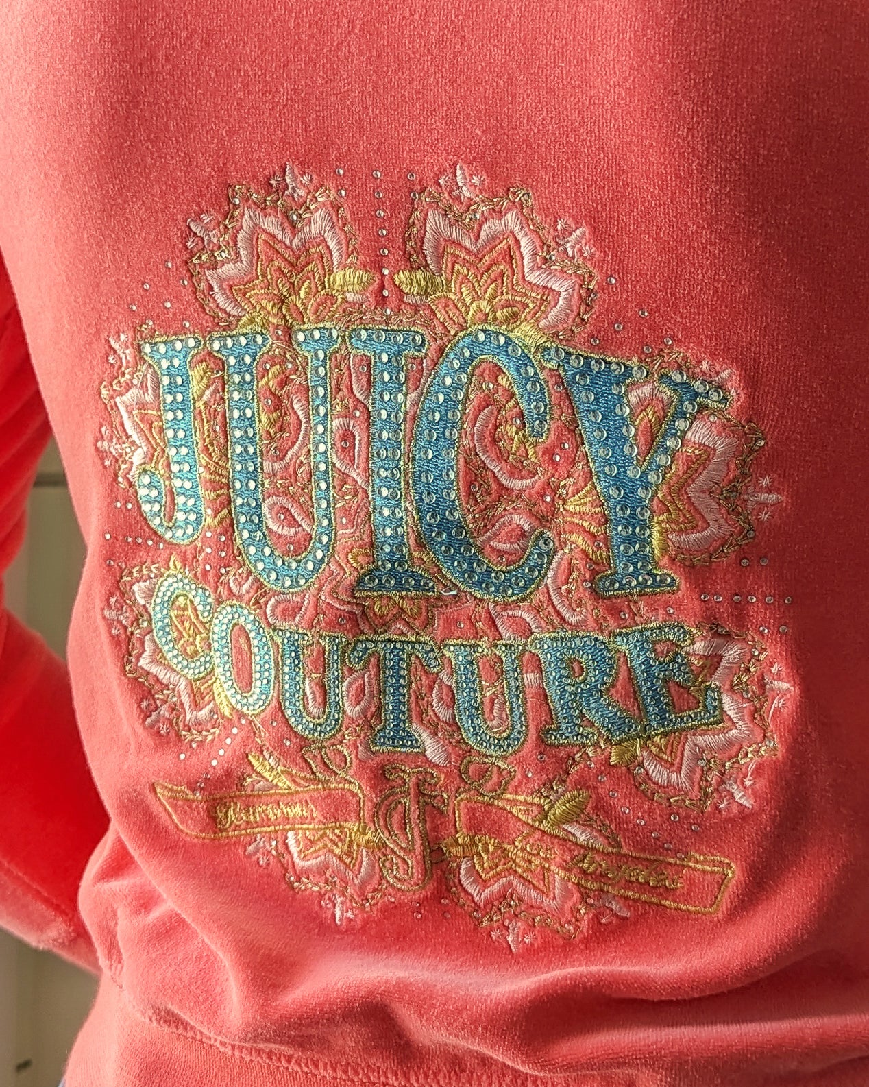 Y2K Juicy Couture Velour Track Jacket
