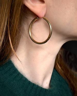 14K Gold Hoop Earrings