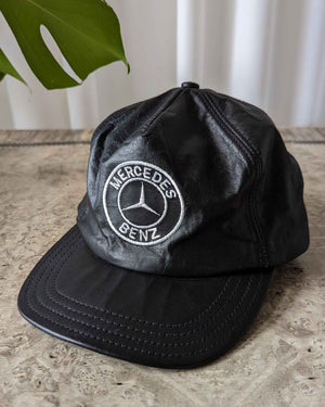 90s Mercedes Leather Hat