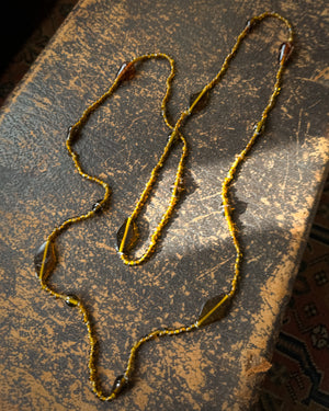 70s Glass Beaded Necklace