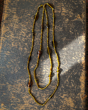 70s Glass Beaded Necklace