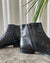 Miu Miu Black Leather Ankle Boots