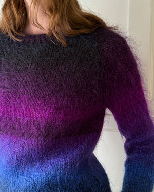 90s Ombre Mohair Sweater | S