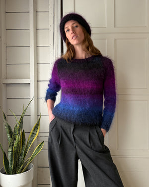 90s Ombre Mohair Sweater | S