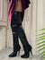 Thigh High Patent Leather Boots