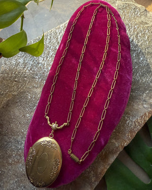 Victorian Style Oval Locket