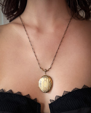 Victorian Style Oval Locket