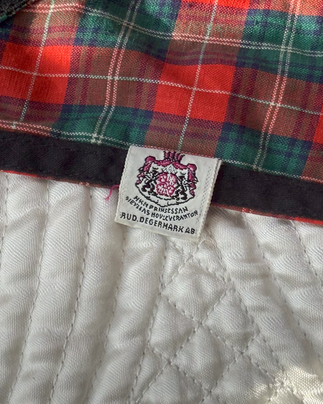 60s Tartan Garter Belt - Lucky Vintage 60s Tartan Garter Belt - Lucky Vintage