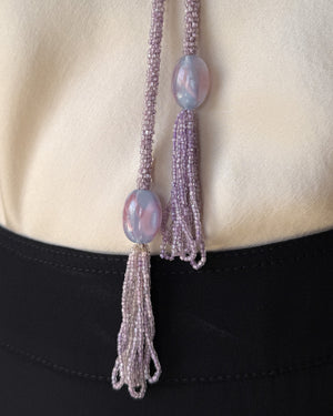 Lavender Tassel Sautoir